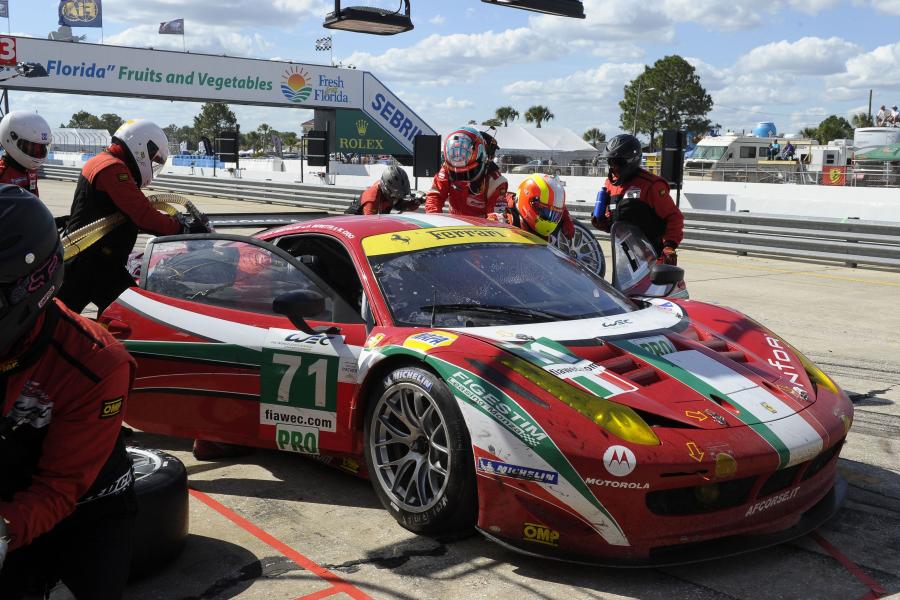  Ferrari 458 Italia GT2 Sebring 12 hours 2012 года  (фото 41 из 99)